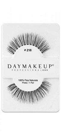 Cilios postiços Daymakeup #218 HUMAN HAIR 100% Fios Naturais