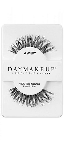 Cilios postiços Daymakeup #WISPY HUMAN HAIR 100% Fios Naturais