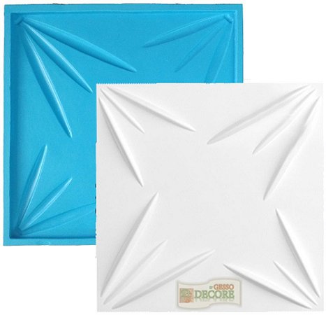 Forma Silicone Para Revestimento 3D - Moldal