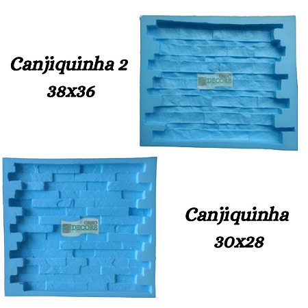 Forma Silicone Para Revestimento 3D - Canjiquinha Ref 21