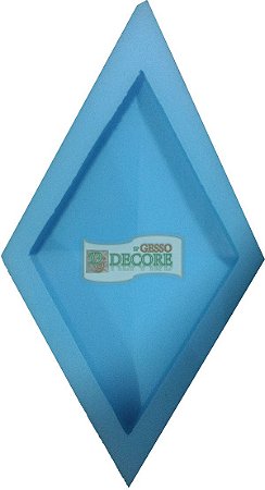 Forma Silicone Para Revestimento 3D Losango 24x12 Ref 30