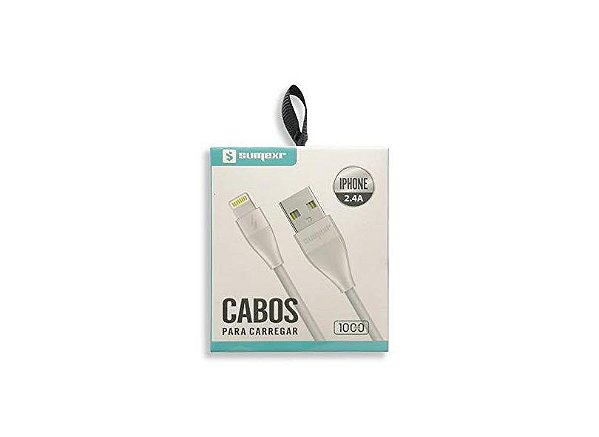 Cabo iPhone  / 1 Metro / USB para Lightning / Sumexr SB-B30-i6
