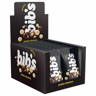Bib's Preto e Branco 780g (18un x 40g)