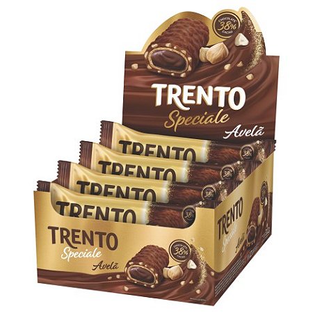 Trento Speciale Avelã Chocolate ao Leite 312g (12un x 26g)
