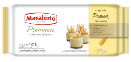 Cobertura Branco Premium Fracionada 1kg