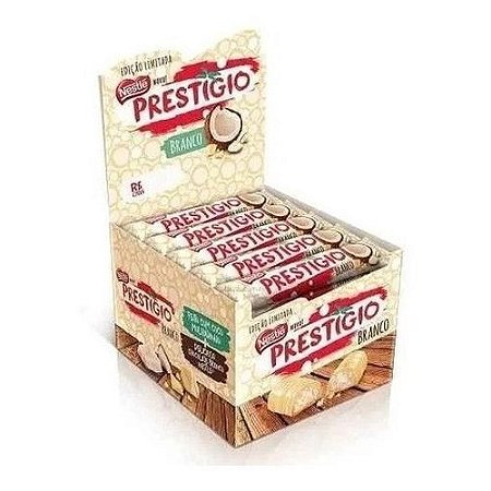Chocolate Prestígio Branco c/30 Unidades
