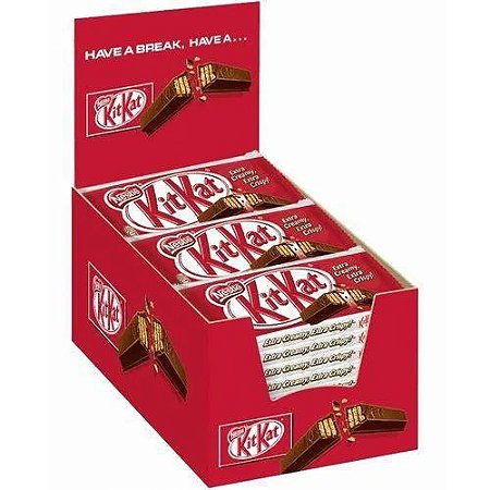 Chocolate KitKat ao Leite 41,5g c/24 Unidades