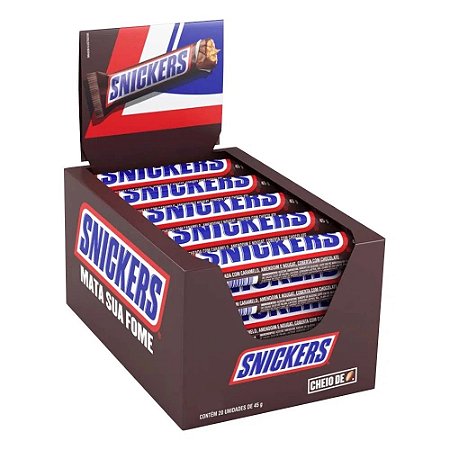 Chocolate Snickers 45g c/20 Unidades