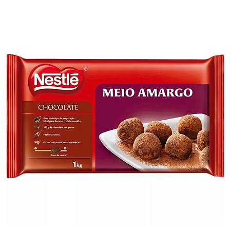 Chocolate Meio Amargo 1kg