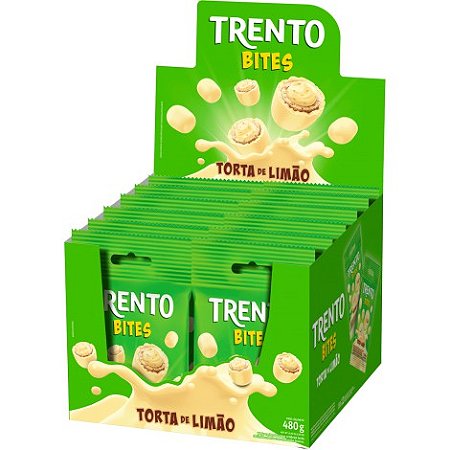 Trento Bites Torta de Limão 480g (12un x 40g)