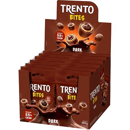 Trento Bites Dark 480g (12un x 40g)