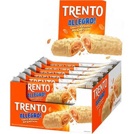 Trento Allegro Branco com Amendoim 416g (16un x 26g)