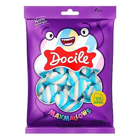 Maxmallows Twist Azul e Branco 220g