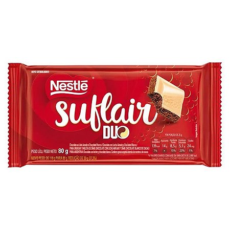 Chocolate Suflair Duo 80g