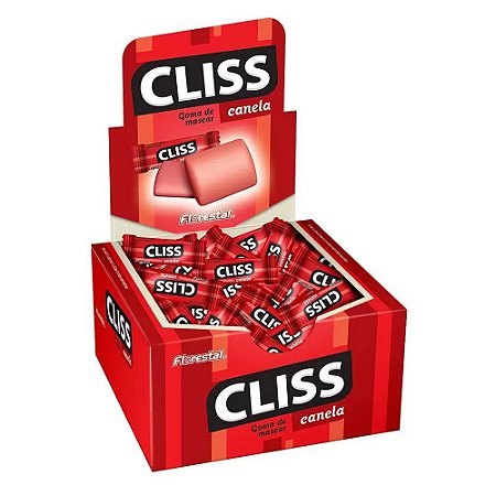 Chiclete Cliss Canela (100un)