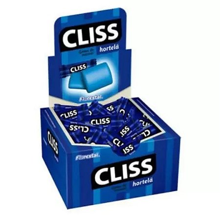 Chiclete Cliss Hortelã (100un)