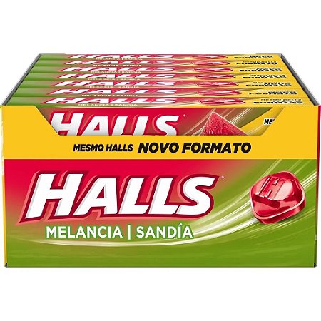 Bala Halls Melancia (21un x 28g)