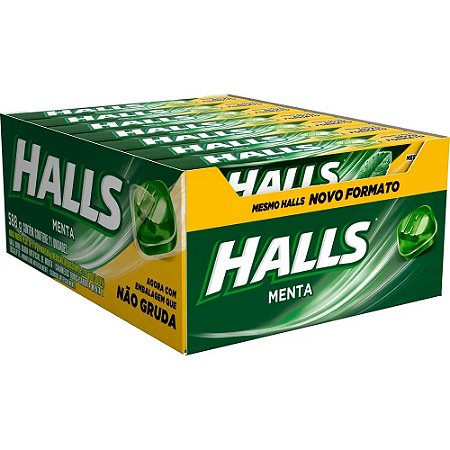 Bala Halls Menta (21un x 28g)