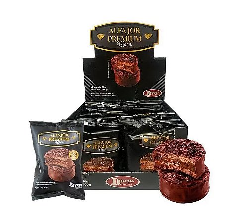 Alfajor Black (18un)
