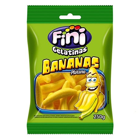 Bala Gelatina Banana 250g