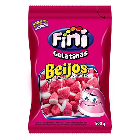Bala Gelatina Beijo 500g