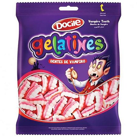 Bala Gelatina Dentadura 250g