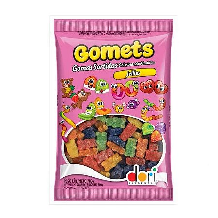 Bala Gomets Urso 700g