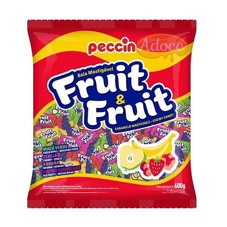 Bala Fruit-Fruit Sortida 600g
