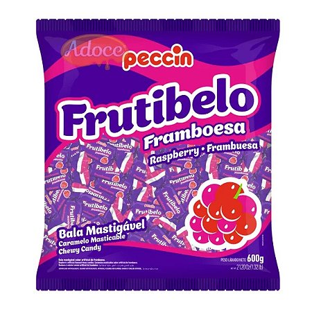 Bala Frutibello Framboesa 600g