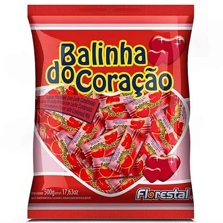 Bala Balinha Coração 500g