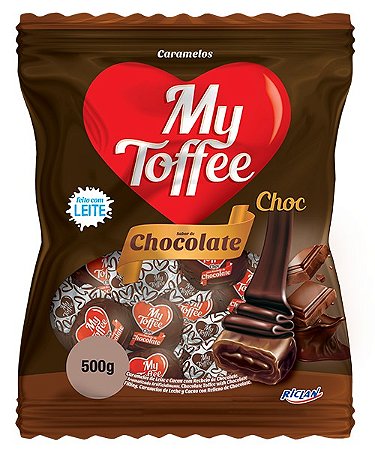 Bala My Toffe Chocolate c/ Chocolate 500g