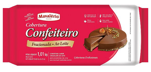 Barra Confeiteiro Ao Leite 1kg