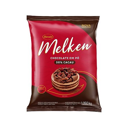 Chocolate em pó 50% 1kg