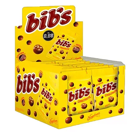 Bib's Crocante 780g (18un x 40g)