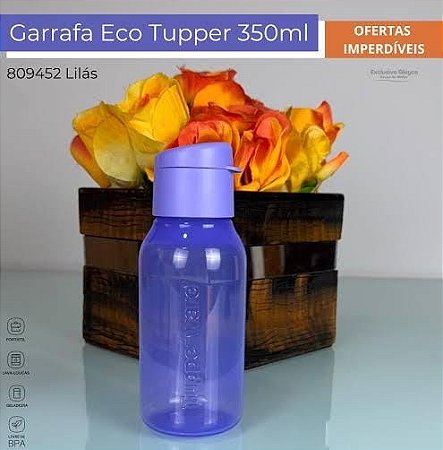 Eco Tupper Plus Redonda Lilás 350ml