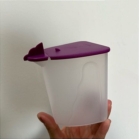 Tupperware Dispenser Murano 350ml Tampa Roxa