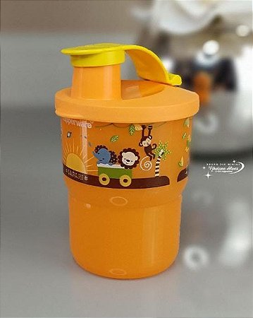 Tupperware Copo Colors com Bico Baby Safari 225ml