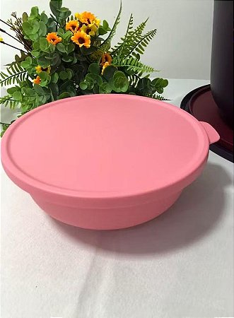 Tupperware Tigela Aloha 1 litro Rosa Quartzo