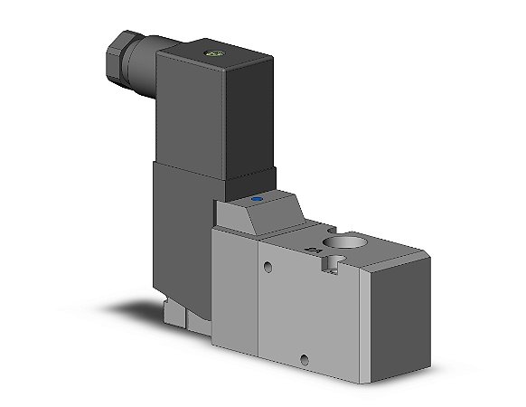VP342-5DZ1-02FA  VALVULA DIRECIONAL 3/2 VIAS NF COM BOBINA SOLENOIDE DE 24VCC ROSCA 1/4 - SERIE VP342 SMC                    NCM :  84818092