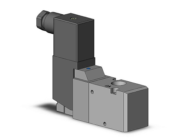 VP342-6DZ1-02FA  VALVULA DIRECIONAL 3/2 VIAS NF COM BOBINA SOLENOIDE DE 12VCA ROSCA 1/4 - SERIE VP342 SMC                    NCM :  84818092