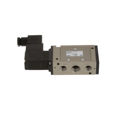 VFS3120-3DZ-03  VALVULA DIRECIONAL COM VEDACAO METALICA 5/2 VIAS SIMPLES SOLENOIDE 110 VCA ROSCA 3/8 - SERIE VFS                    NCM :  84818092