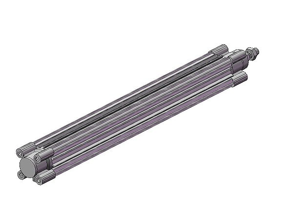 CP96SDB40-400C  CILINDRO PNEUMATICO DUPLA ACAO ISO 15552 DIAMETRO 40 MM CURSO 400 MM - SERIE CP96-C SMC                    NCM :  84123110