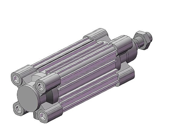 CP96SDB50-80C  CILINDRO PNEUMATICO DUPLA ACAO ISO 15552 DIAMETRO 50 MM CURSO 80 MM - SERIE CP96-C SMC                    NCM :  84123110