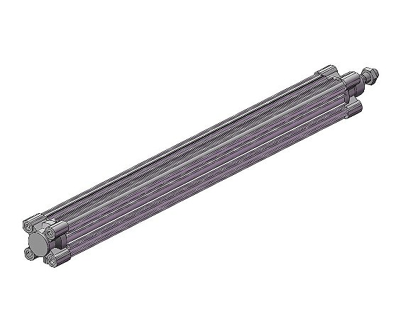 CP96SDB50-1000C  CILINDRO PNEUMATICO DUPLA ACAO ISO 15552 DIAMETRO 50 MM CURSO 1000 MM - SERIE CP96-C SMC                    NCM :  84123110