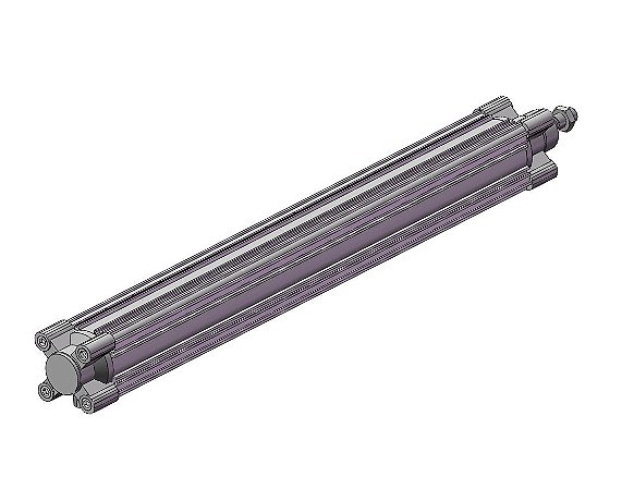 CP96SDB63-1900C  CILINDRO PNEUMATICO DUPLA ACAO ISO 15552 DIAMETRO 63 MM CURSO 1900 MM - SERIE CP96-C SMC                    NCM :  84123110