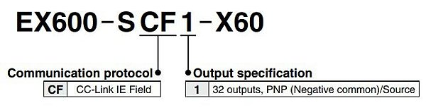 EX600-SCF1-X60 UNIDADE DE INTERFACE SERIAL SERIE EX SMC                    NCM :  85176294