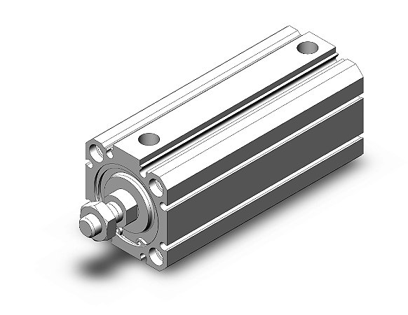 CD55B40-70M CILINDRO COMPACTO PNEUMATICO DUPLA ACAO ISO 21287