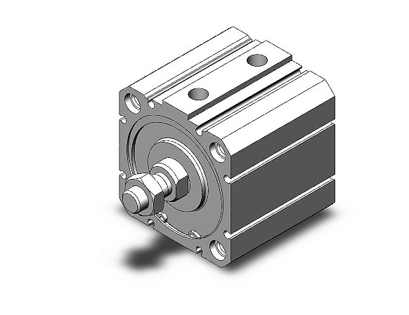 CD55B63-20M CILINDRO COMPACTO PNEUMATICO DUPLA ACAO ISO 21287 DIAMETRO 63 CURSO 20 MM - SERIE C55 SMC                    NCM :  84123110