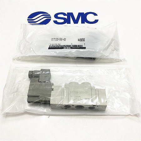 SY7120-3DZ-02 VALVULA DIRECIONAL SOLENOIDE   SERIE SY  SMC                    NCM :  84818092