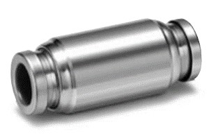 KQG2H04-00  CONEXAO RETA EM INOX  EMENDA 4 MM X 4 MM EXTERNO - SERIE KFG         NCM :  73072200